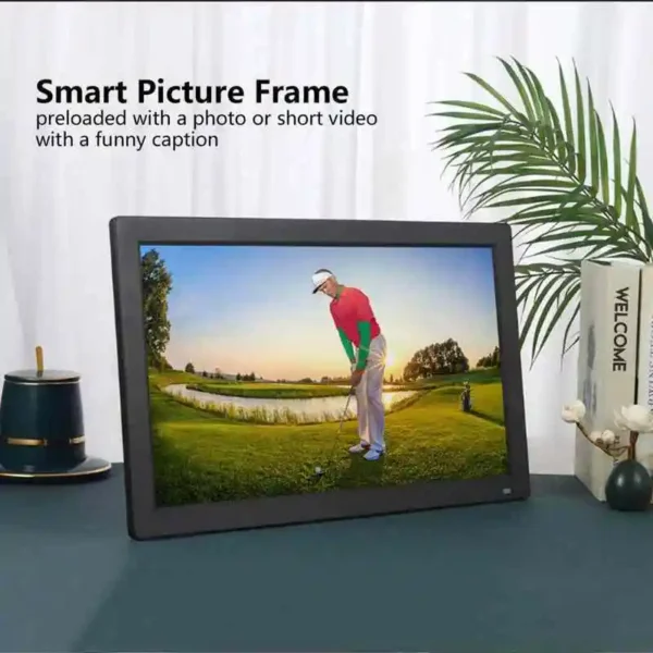 18.5 Inch Digital Picture Frame LED Backlight HD 1080P Full Function Digital Photo Frame Electronic Album Picture Music Video