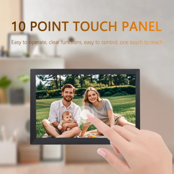 17 inch digital photo frame, high-definition electronic album, intelligent picture frame, WiFi mobile phone, photo transfer - Image 6