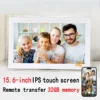 15.6-inch digital photo frame IPS high-definition electronic album holder WiFi remote wireless touch screen advertising machi